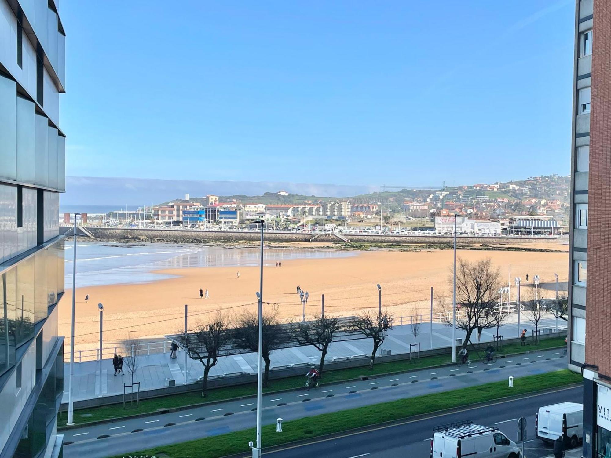 Apartamento San Lorenzo Playa. Vistas Al Mar. Хіхон Екстер'єр фото